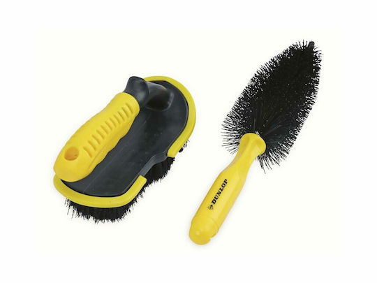 Dunlop Brushes Cleaning for Rims Car 2pcs