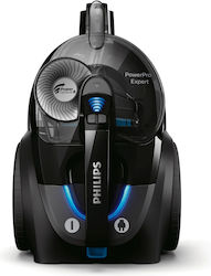 Philips Powerpro Expert 900W με Κάδο Μαύρη