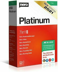 Nero Platinum Unlimited 2021 σε Ηλεκτρονική άδεια για 1 Χρήστη Lifetime