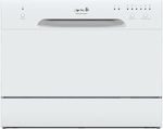 Arielli ADW6-3601N White Πλυντήριο Πιάτων Πάγκου για 6 Σερβίτσια Π55xY43.8εκ. Λευκό