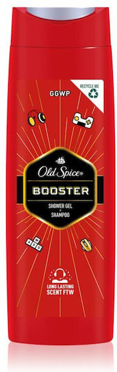 Old Spice Booster Αφρόλουτρο σε Gel για Άνδρες για Θρέψη 400ml