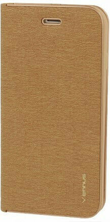 Vennus Book Δερματίνης Χρυσό (iPhone 12 mini)