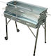 Serton Verzinkt Holzkohlegrill 60cmx30cm