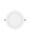 Geyer Στρογγυλό Χωνευτό LED Panel 20W με Θερμό Λευκό Φως 3000K 22.2εκ.