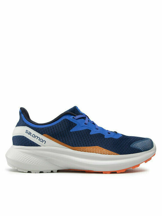 Salomon Impulse Ανδρικά Αθλητικά Παπούτσια Trail Running Estate Blue / Dazzling Blue / Vibrant Orange