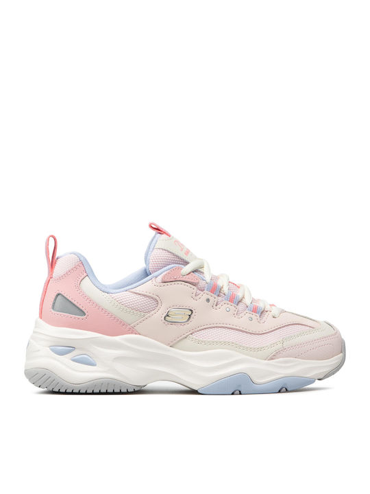 Fresh Diva Γυναικεία Chunky Sneakers Ροζ