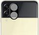 Mocolo TG+ Silk HD Pro Camera Protection Tempered Glass Black for the Galaxy Z Flip3 5G