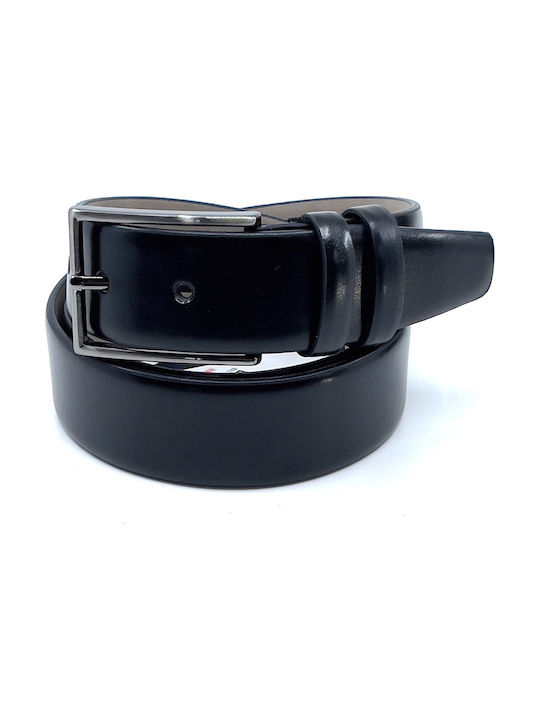 Legend Accessories LGD-2007 Curea Bărbătească din Piele din Piele Neagră 2007-MM BLACK P.U. LEATHER