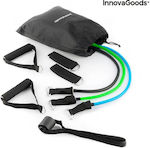 InnovaGoods Gymtube Resistance Bands with Handles Set 3pcs Multicolour