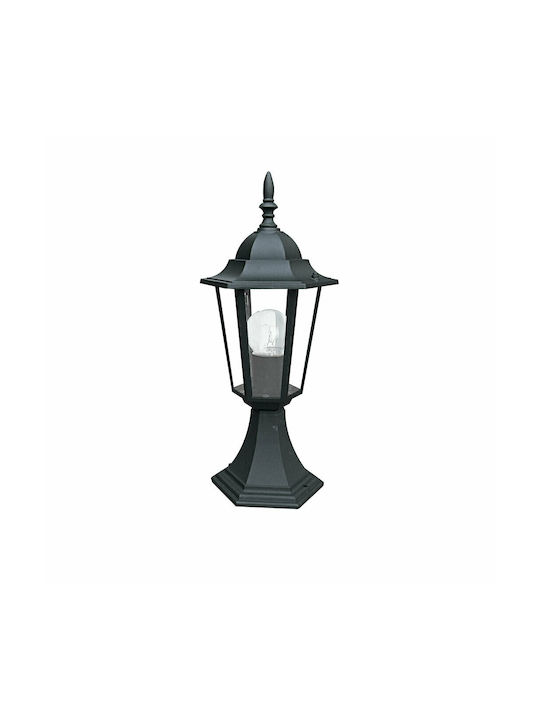 Fan Europe Outdoor Lantern Floor Lamp 60W IP44 for E27 Socket Black