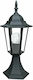 Fan Europe Outdoor Lantern Floor Lamp 60W IP44 for E27 Socket Black