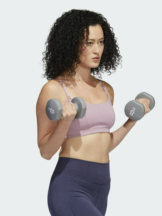 adidas Yoga Studio Γυναικείο Αθλητικό Μπουστάκι Λιλά