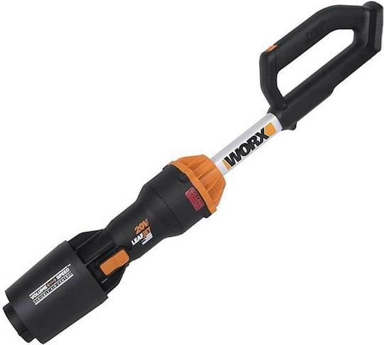 Worx WG 543E.9 Blower Handheld Battery 20V Solo with Volume Control & Maximum Air Speed 209km/h