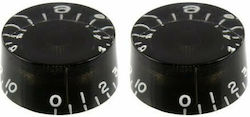 Harley Benton Speed Knob Butoane Potențiometre Instrumente Cu Coarde Negre