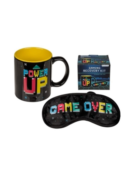 Out of the Blue Gaming Recovery Kit Mug Ceramic Black