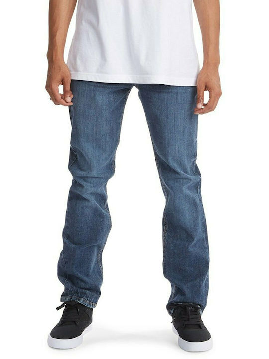 DC Worker Men's Jeans Pants in Straight Line Blue