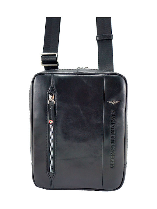 Leather Men's Bag Shoulder / Crossbody Black