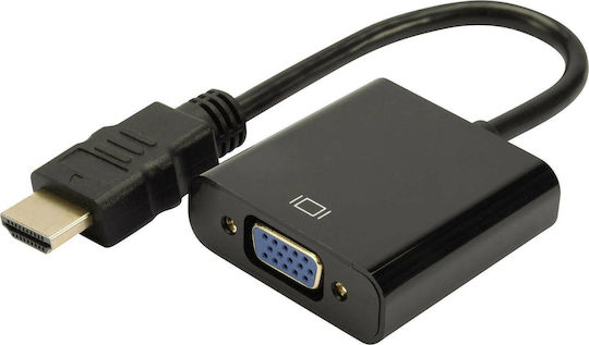 ATC Μετατροπέας HDMI male σε VGA female (02.001.0001)