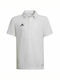 Adidas Kinder Polo Kurzarm Weiß Entrada