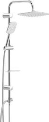 DuscheLine Hilux Luna Grey Στήλη Ντουζ χωρίς Μπαταρία 95cm Γκρι