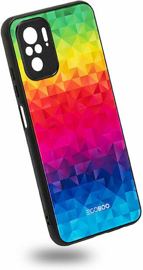 Egoboo Rubber Back Cover Σιλικόνης Illusion (Redmi Note 10 / 10s / Poco M5s)