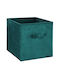 Fabric Storage box Green 31x31x31cm 1pcs