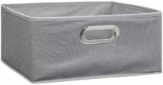 Fabric Storage Box Gray 31x31x15cm