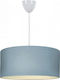 Megapap Monahan Hängende Deckenleuchte Einfaches Licht für Fassung E27 Blau