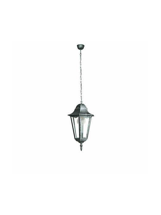 Fan Europe Firenze Pendant Outdoor Ceiling Light E27 in Silver Color