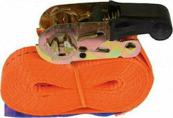 Damesa Car Luggage Strap with Ratchet Orange 500x0.25cm
