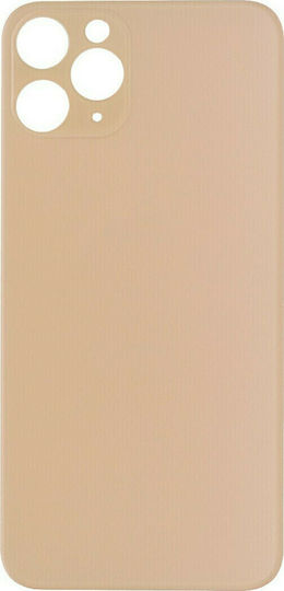 Τζαμάκι Πίσω Πλαισίου Χρυσό για iPhone 11 Pro Max