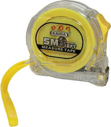 Tape Measure with Auto-Rewind 5m