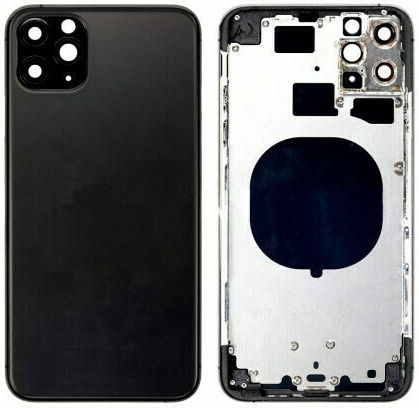 Καπάκι Μπαταρίας Full Body Μαύρο Grade A για iPhone 11 Pro Max