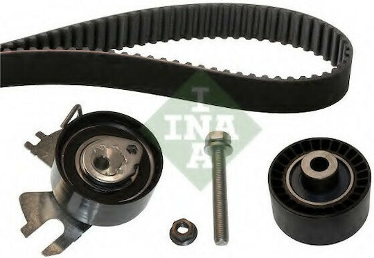 INA Set of Car Engine Belt for Peugeot 407 / 508 / 3008 Fiat Scudo Citroen C4 Ford Focus / Galaxy / Kuga / Mondeo 530055810