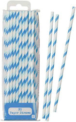 Talking Tables Mix-Strohhalme Papier Blaue Talking Tables Mix-Strohhalme Papier Blaue