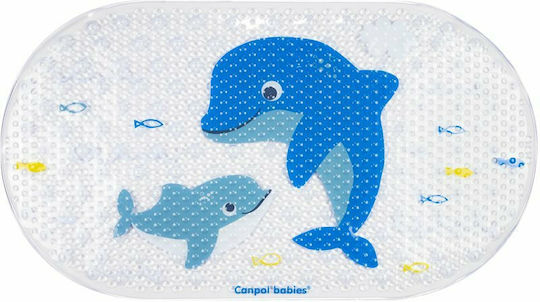 Canpol Babies Βρεφικό Αντιολισθητικό Μπάνιου Love & Sea Blue