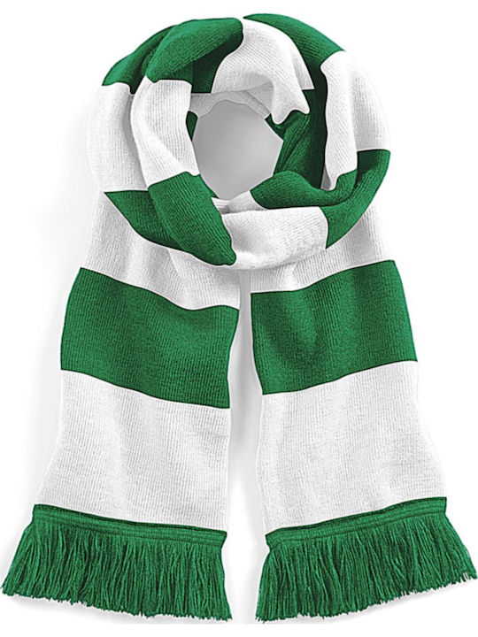 Beechfield Ανδρικό Κασκόλ Green / White