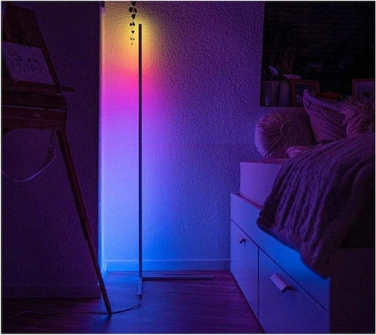 LED Lampă de Podea Î140cm. Negru LED Lampă de Podea Î140cm. Negru
