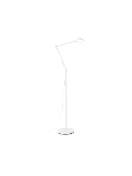 Ideal Lux Futura PT1 LED Floor Lamp H145xW25cm. with Natural White Light 1100lm White