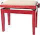 Gewa Deluxe Adjustable Piano Bench High Gloss C...