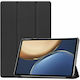 Trifold Flip Cover Synthetic Leather Black (Galaxy Tab A8)