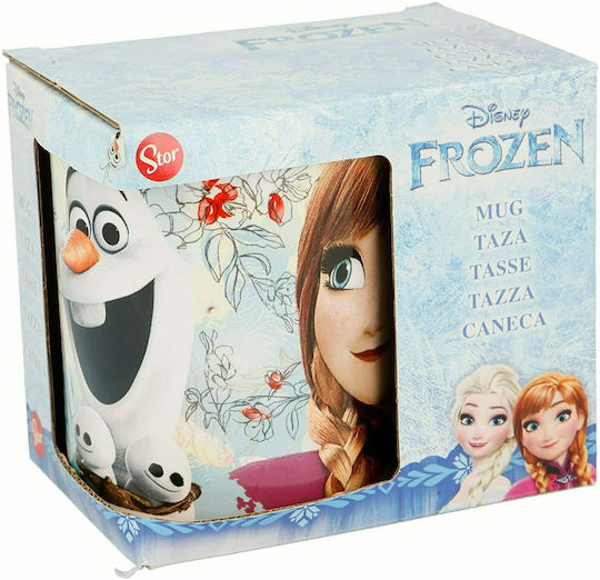 Stor Frozen Κούπα Κεραμική Λευκή