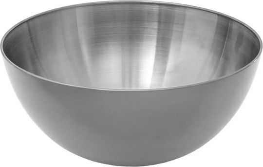 Inox Salad Bowl Silver 29x29cm