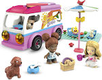 Mega Bloks Τουβλάκια Barbie Adventure Dreamcamper για 5+ Ετών 130τμχ