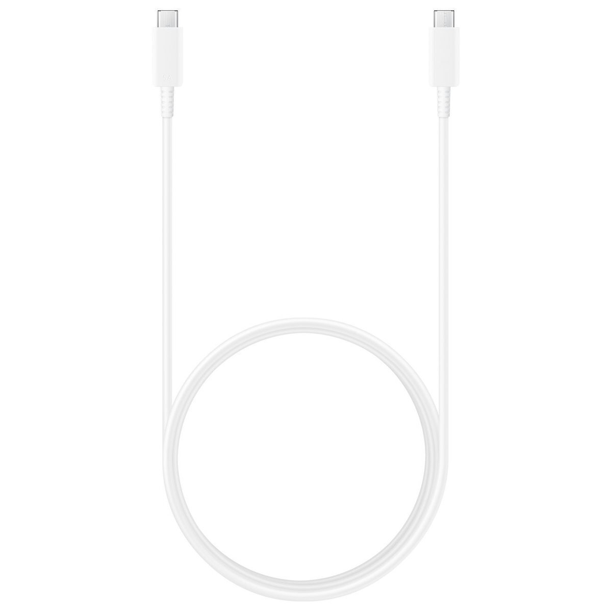 Samsung USB 2.0 Cable USB-C male - USB-C 100W Λευκό 1.8m Bulk (EP-DX510JWEGEU)