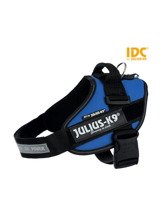Trixie Σαμαράκι Σκύλου Γιλέκο Julius K9 Powerharness Μπλε Large 50mm x 63 - 85cm