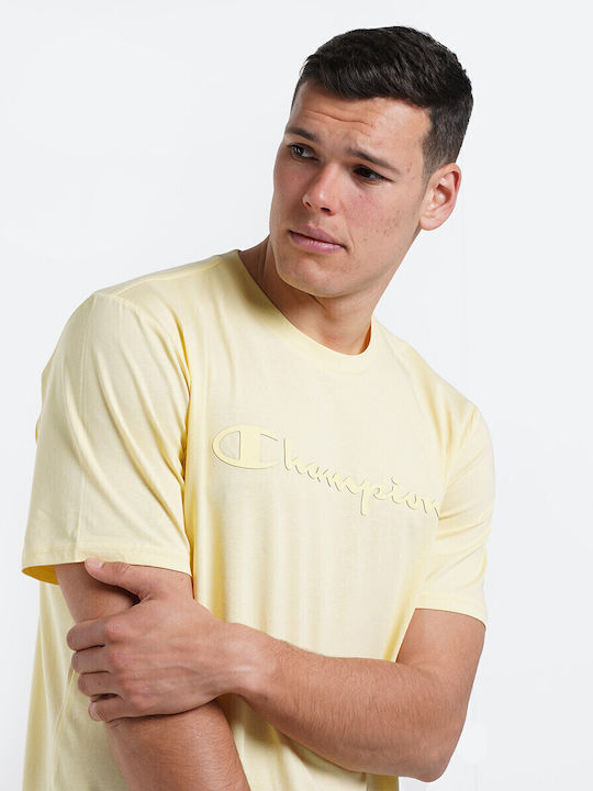 Crewneck T-shirt Κίτρινο