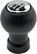 NTY Shift Knob for Fiat Sedici Suzuki SX4 2005 black GZBSU000