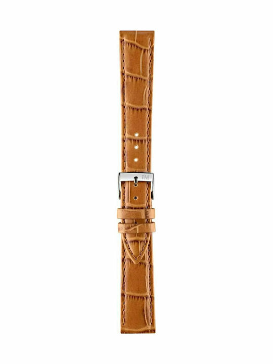 Morellato Bolle Leather Strap Brown 18mm