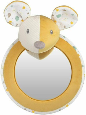 Canpol Babies Βρεφικός Καθρέπτης Αυτοκινήτου Κίτρινος Mouse
